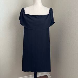 Charles Henry Black Off Shoulder Dress XL
